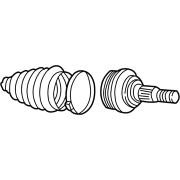 GM 19122437 Joint Kit, Front Wheel Drive Shaft C/V