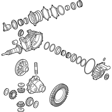 GM 25978163 Differential Carrier Assembly (3.23 Ratio)