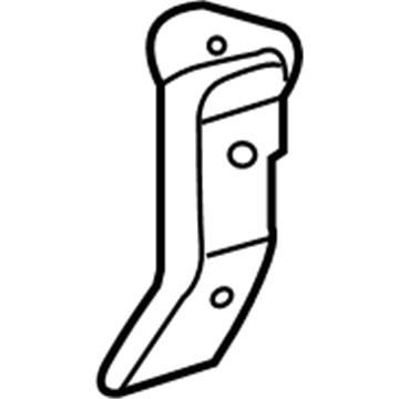 Honda 38925-RAA-A00 Seal, R. Radiator Side