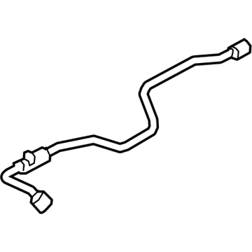 BMW 11-53-8-602-265 Coolant Line, Heat Exchanger-Pump