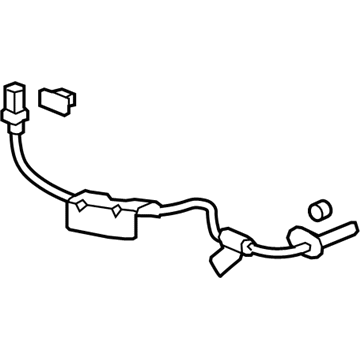 Honda 57470-SZA-A12 Sensor Assembly, Right Rear Abs