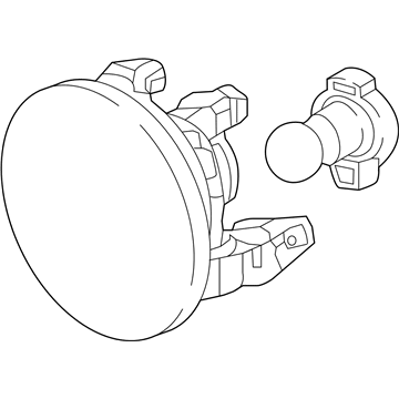 GM 42548992 Fog Lamp Assembly