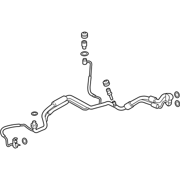 GM 84375100 Evaporator Tube