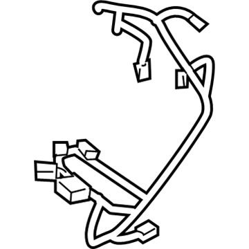 Nissan 87069-1LD7A Harness-Front Seat