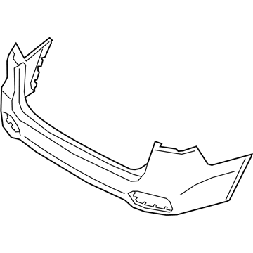 Kia 86611C6500 Rear Bumper Cover