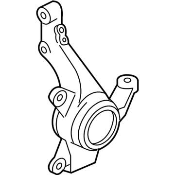 Hyundai 51716-1R503 Knuckle-Front Axle, RH