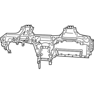 Mopar 5074713AA REINFMNT-Instrument Panel