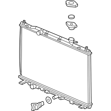 Honda 19010-R5A-A51 Radiator Complete