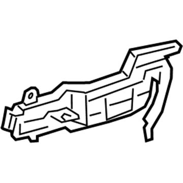Lexus 69204-50061 Frame Sub-Assembly, RR D