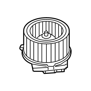 Hyundai 97113-GI000 MOTOR & FAN ASSY-A/C BLOWER