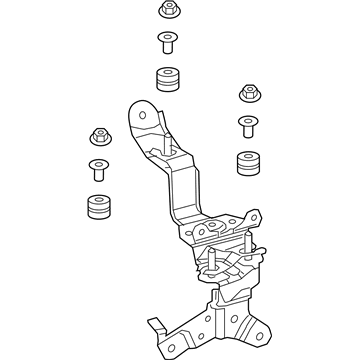 Lexus 44590-06360 Bracket Assembly, Brake