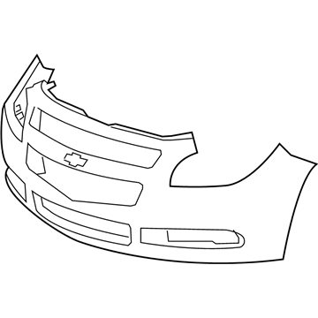 GM 20832808 Bumper Cover