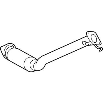 GM 15848640 Converter & Pipe