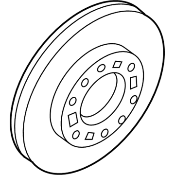 Hyundai 51712-4D500 Disc-Front Wheel Brake