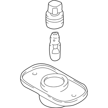 Hyundai 92501-26100 Lamp Assembly-License Plate