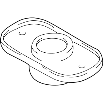Hyundai 92510-22000 Lens & Housing Assembly-License Lamp