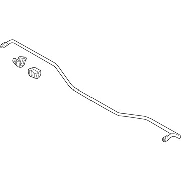 Kia 55510J5100 Bar Assembly-Rear Stabilizer