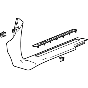 GM 84701451 Front Sill Plate