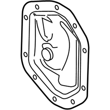 Ford 7E5Z-4033-A Differential Assembly Cover