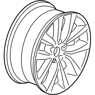 BMW 36-11-6-794-689 Disc Wheel, Light Alloy, Reflex-Silber