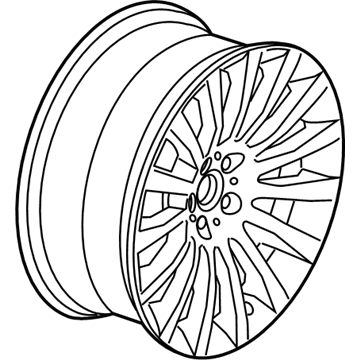 BMW 36-11-6-775-407 Light Alloy Rim