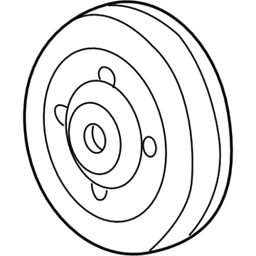 Ford 5F2Z-8509-AA Pulley
