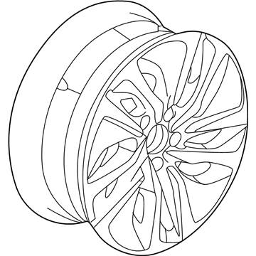 Honda 42800-TWA-AA2 W-WHEEL (17X7) (1/2J)