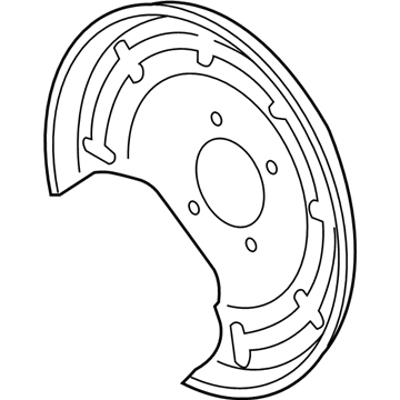 GM 13384929 Splash Shield