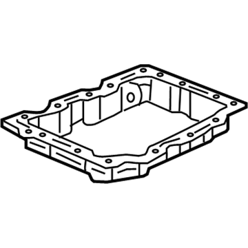 GM 12673401 Lower Oil Pan