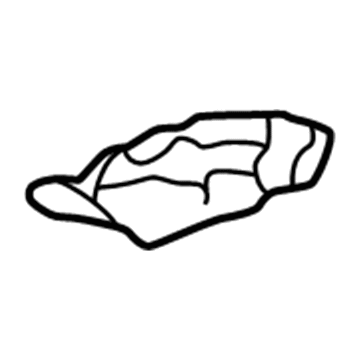Honda 65153-S0X-A00ZZ Outrigger, R. RR. Trailing Arm