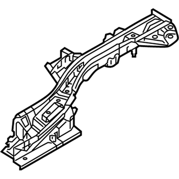 Hyundai 65710-G3000 Member Assembly-Rear Floor Side, LH