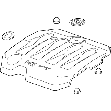 GM 12684202 Engine Cover