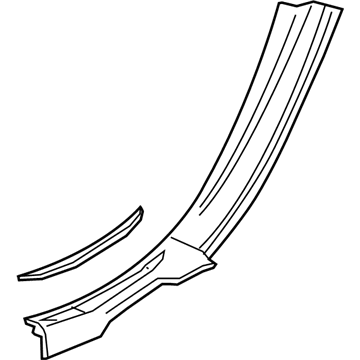 GM 84135782 Lock Pillar Trim