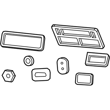 Mopar 68396044AB Seal Kit-A/C And Heater Unit