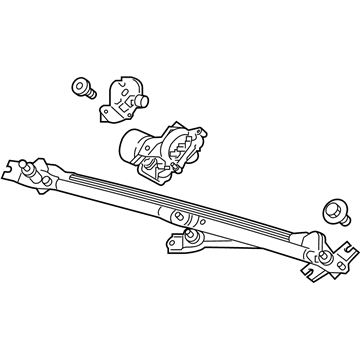 GM 84039192 Motor & Linkage