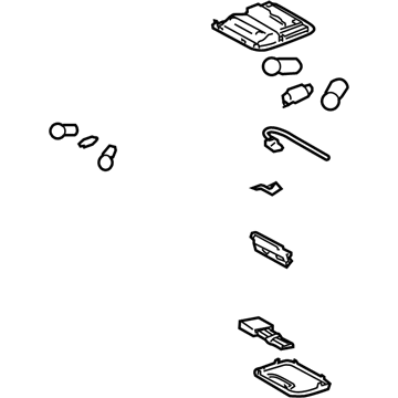 Lexus 81260-48660-B0 Lamp Assy, Map