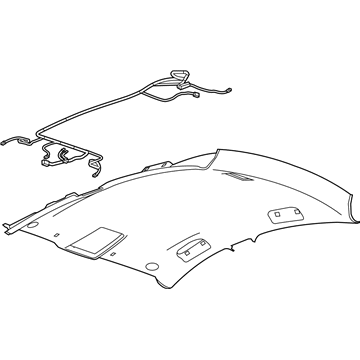 GM 23102422 Headliner