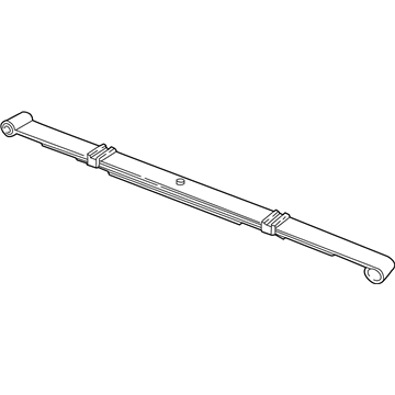 Mopar 52106765AG Rear Leaf Spring