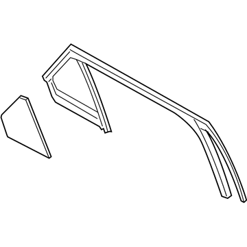 Ford LB5Z-7825766-A Run Channel