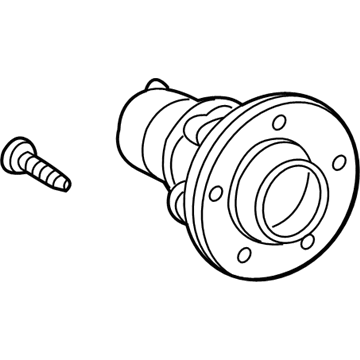 Ford 8F9Z-1104-C Front Hub & Bearing