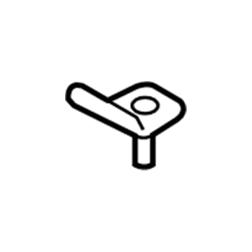 Hyundai 89850-3K000 Holder Assembly-Child Rest Hook