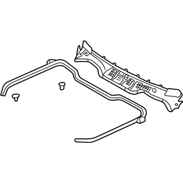 Lexus 55708-50030 Louver Sub-Assy, Cowl Top Ventilator