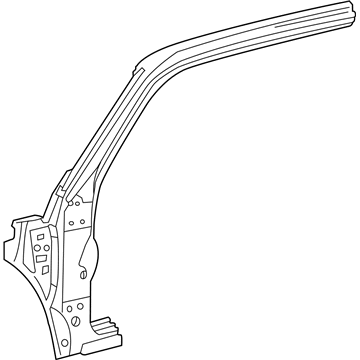 Toyota 61132-0C010 Outer Hinge Pillar