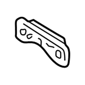 Lexus 52114-53020 Front Bumper Extension Mounting Bracket