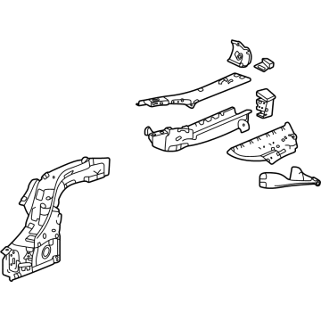 Acura 65660-TGV-315ZZ Frame Left, Rear