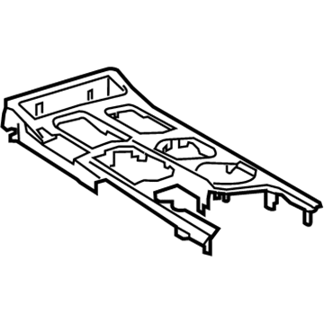 Lexus 58821-24060 Panel, Console, Upper