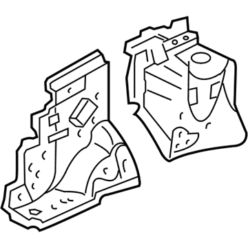 Honda 60650-SJC-A01ZZ Housing, R. FR. Shock Absorber
