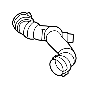 BMW 17-12-8-096-423 HOSE WATER PUMP