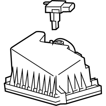 Lexus 17705-28341 Cap Sub-Assy, Air Cleaner