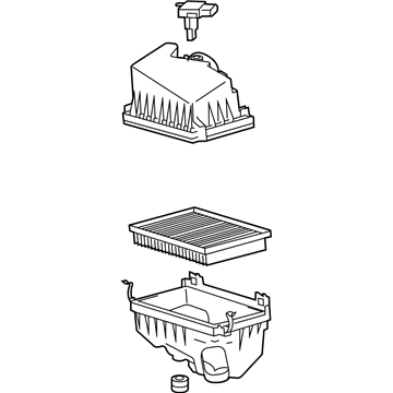 Lexus 17700-28401 Cleaner Assy, Air W/Element